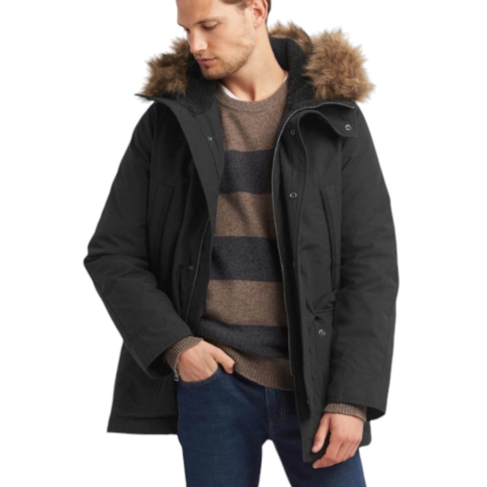 Gap Men's Black Snorkel Jacket Size Large